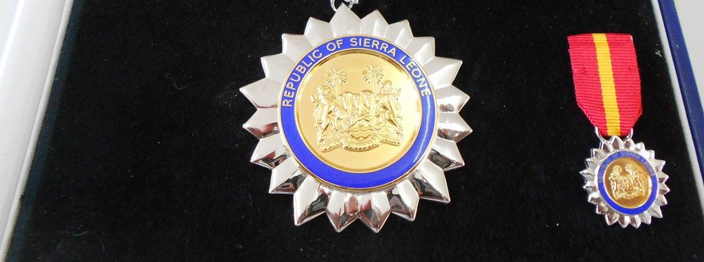 EMERGENCY has been awarded a special prize by the President of Sierra Leone for its efforts in the fight against Ebola.